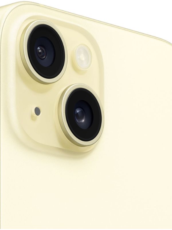 iPhone 15 256 ГБ, жёлтый