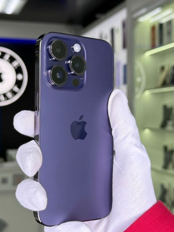iPhone 14 Pro, 128 ГБ, SIM + eSIM, б/у