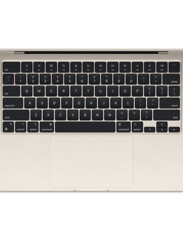 Apple MacBook Air 13 (M4, 10C CPU/10C GPU, 2025), 24 ГБ, 512 ГБ SSD, Starlight (сияющая звезда)