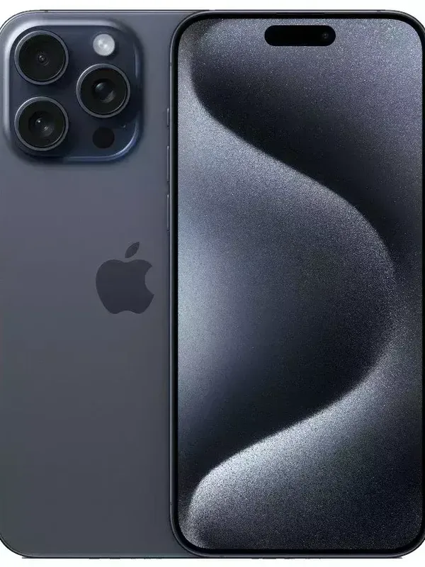 iPhone 15 Pro 256 ГБ, eSIM, синий титан
