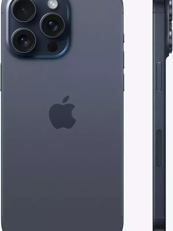 iPhone 15 Pro Max 256 ГБ, Dual: nano SIM + eSIM, синий титан