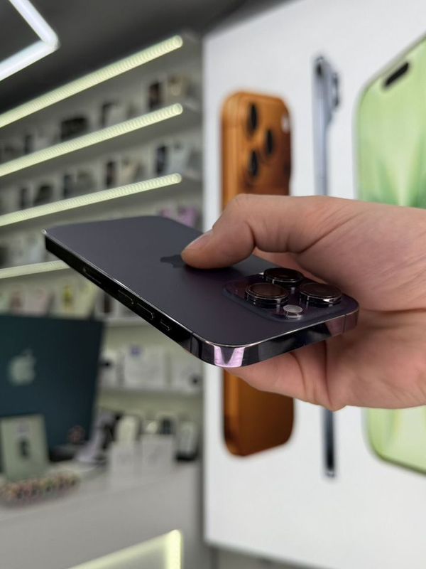 iPhone 14 Pro, 256 ГБ, SIM + eSIM б/у