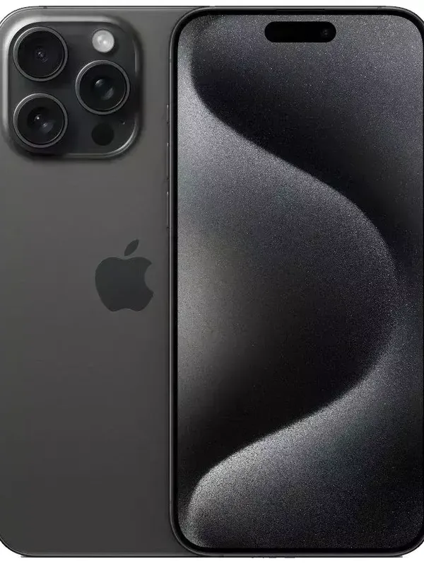 iPhone 15 Pro Max 256 ГБ, eSIM, черный титан