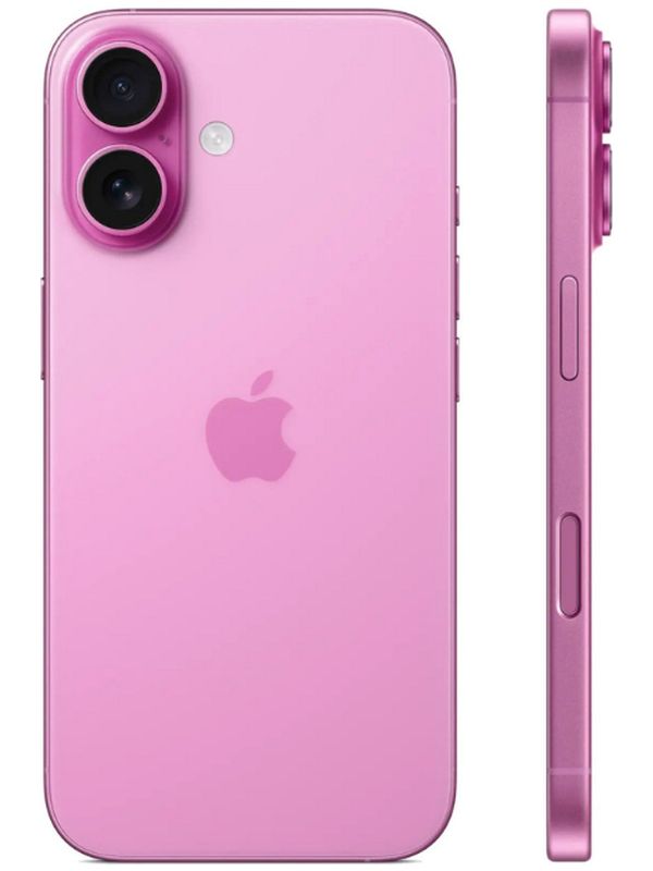 iPhone 16 128 ГБ, розовый