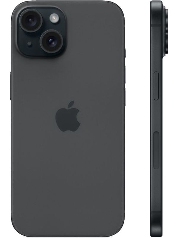 iPhone 15 128 ГБ, черный