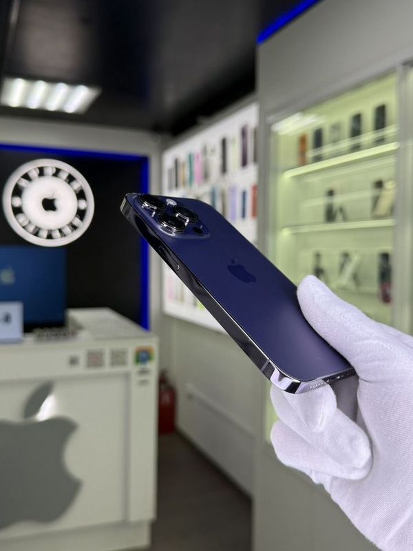 iPhone 14 Pro, 256 ГБ, SIM + eSIM, б/у