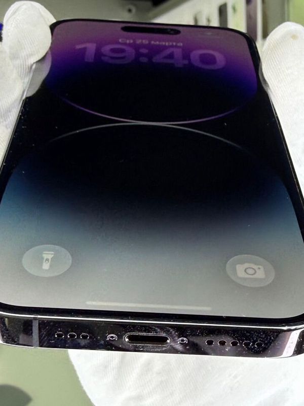 iPhone 14 Pro, 128 ГБ, SIM + eSIM, б/у