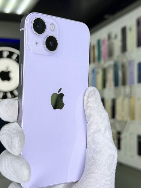 iPhone 14, 256 ГБ, SIM + eSIM, б/у