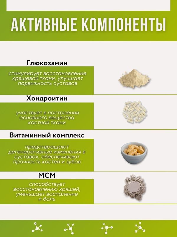 Витамины для собак и кошек ХондроНео для суставов и костей 30 таб