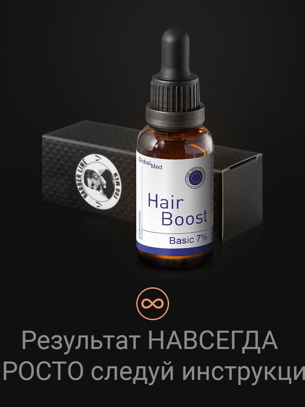 Лосьон для роста волос 7%, средство от облысения