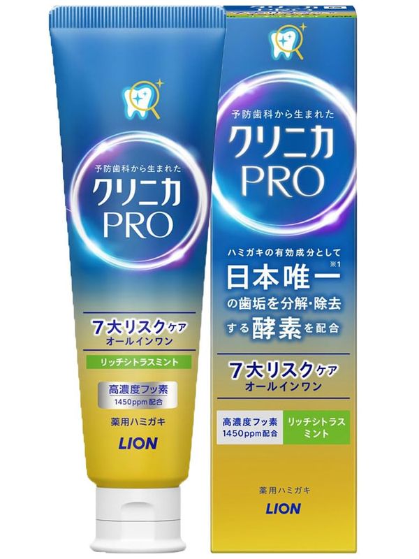 Зубная паста комплексного действия, с энзимами, 95 г. Lion