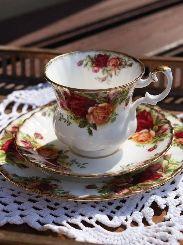 Винтажное трио Royal Albert, Англия
