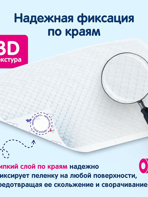 Детские одноразовые пеленки YokoSun 60*90 10шт