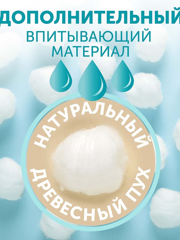 Пеленки впитывающие одноразовые 60*40 Hot Wind 7 шт LOVULAR (0+)