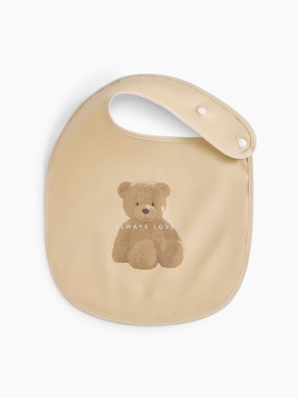 Нагрудный фартук на кнопке 2 шт Teddy Happy Baby (6мес+)