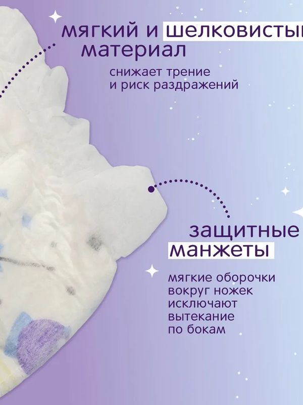 JOONIES Magic Night Трусики размер XL (12-17 кг) 20 шт Q-форма