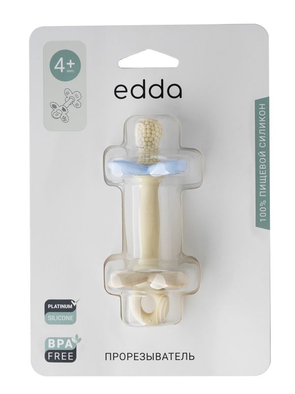 Прорезыватель Небо Лён EDDA (0+)