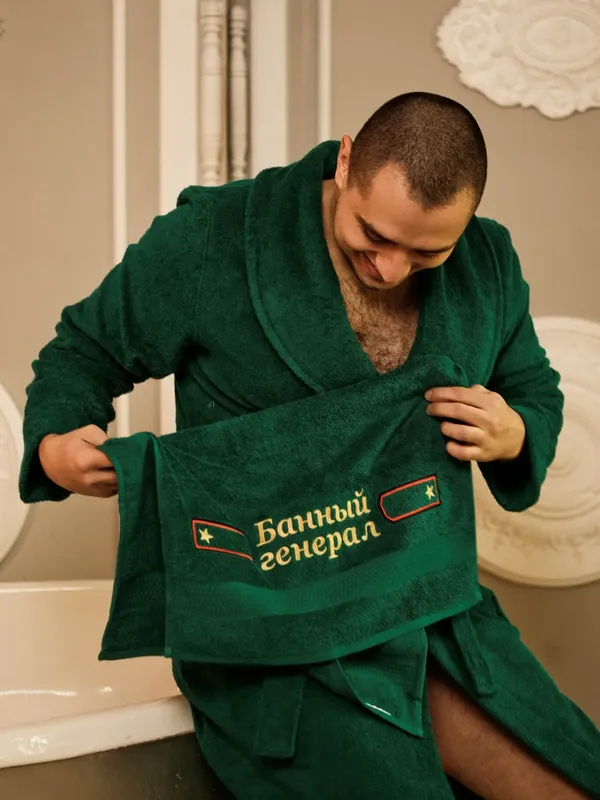 Полотенце "Банный генерал"