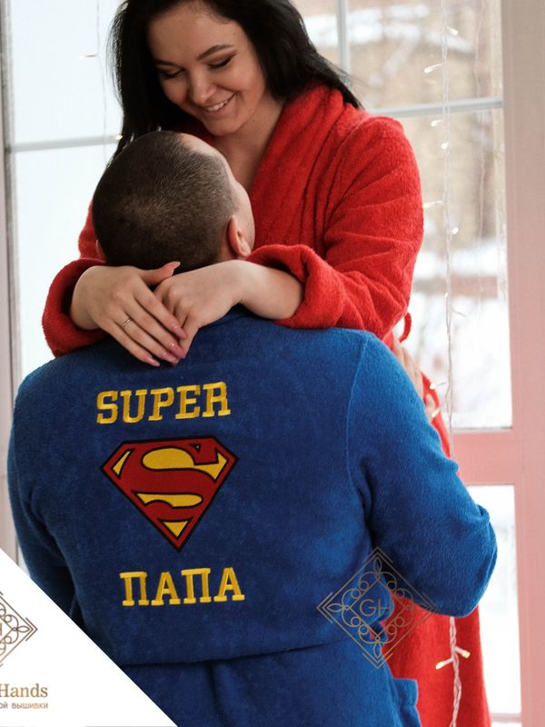 Халат SUPER ПАПА