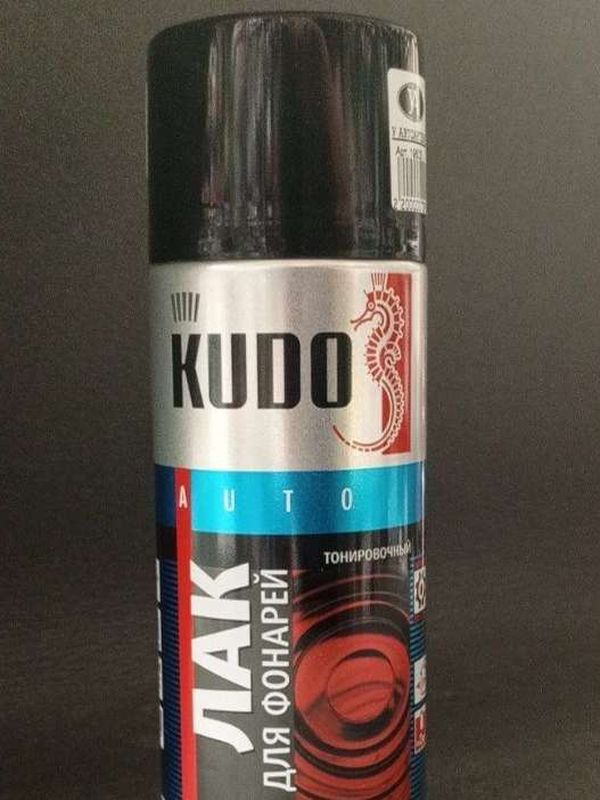 Лак для тонировки фар KUDO