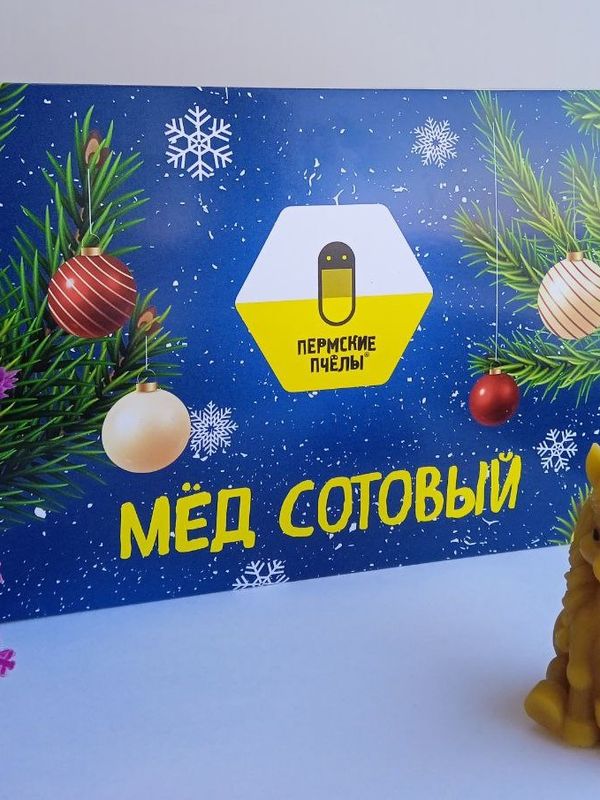 Мед в сотах
