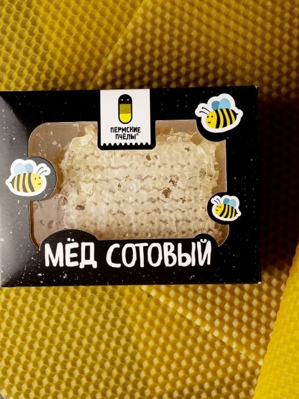 Мед в сотах