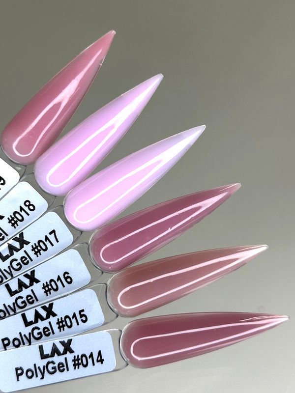 Жидкий полигель PolyGel "LAX" # (V7) 15мл классическая коллекция