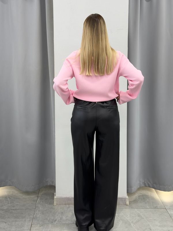 Брюки (искусственная кожа) 72463846