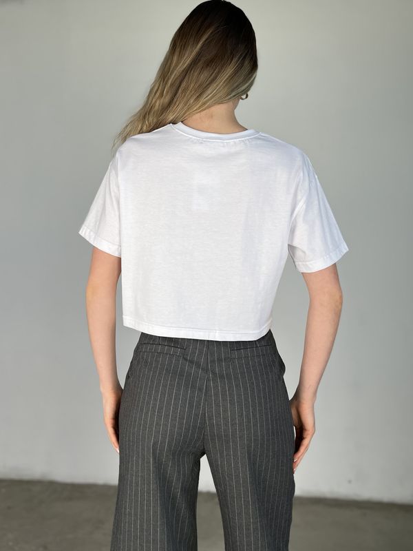 Футболка укороченная oversize SHOPDAANNA 72459682\25