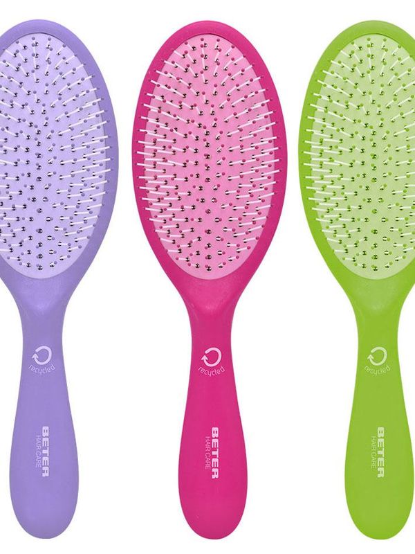 CUSHION BRUSH WITH REMOVABLE CUSHION RECYCLED СИРЕНЕВЫЙ