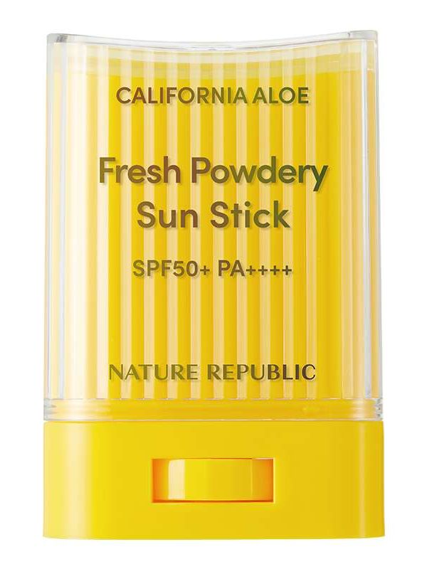 Солнцезащитный крем-стик California Aloe Fresh Powdery Sun Stick SPF50+/Pa++++ 24g