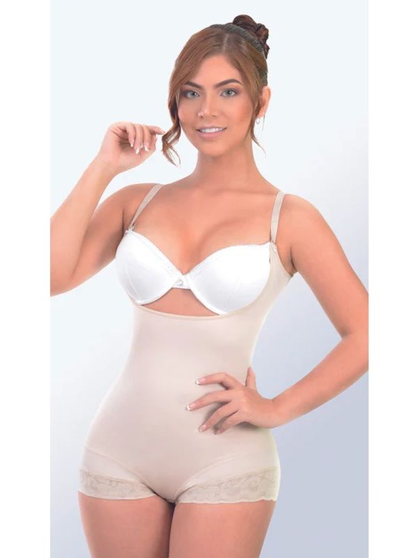 Боди из Лайкры  (BEIGE)