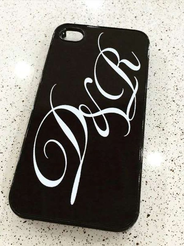 Чехол с печатью на iPhone