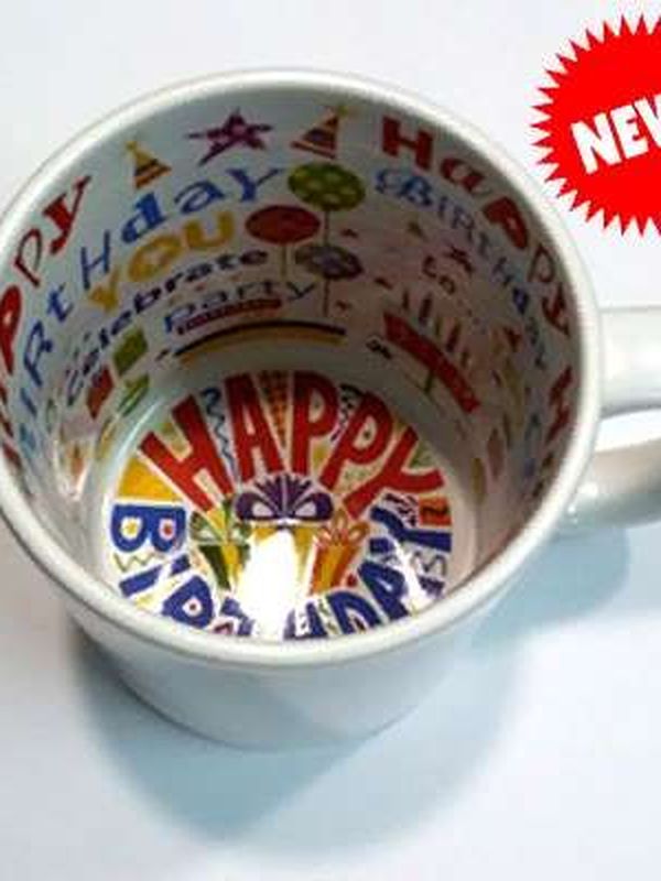 Кружка "Happy Birthday" с печатью