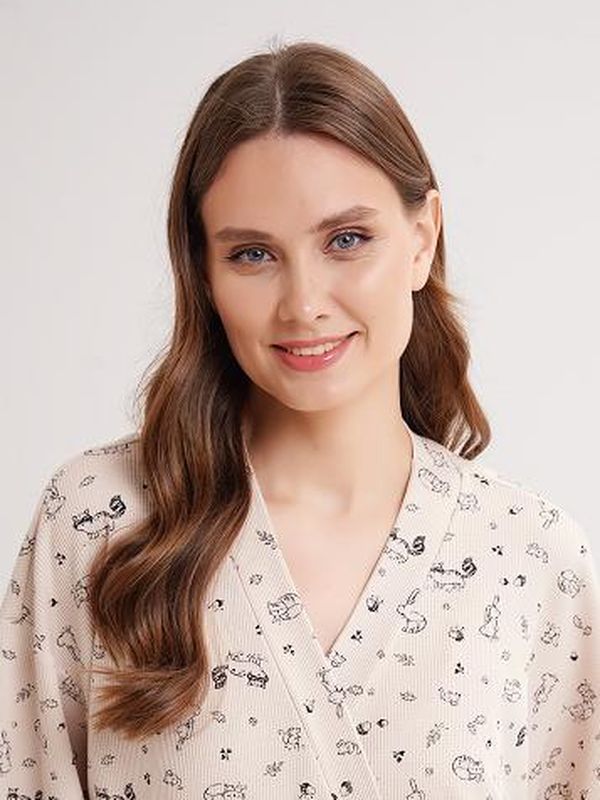Халат женский CLEVER LX16-1249 Котофей