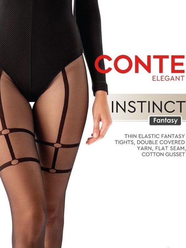 Conte Instinct 30 DEN (с имитацией чулок с подвязками)
