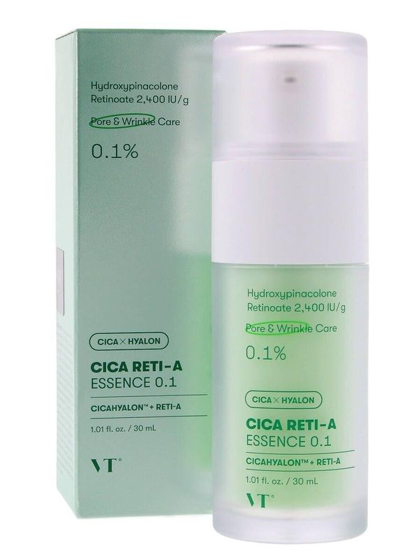 Лёгкая бустер-эссенция с ретинолом и центеллой VT Cosmetics