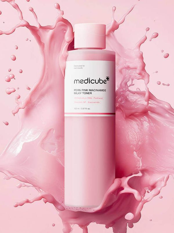 Молочный тонер с ПДРН и ниацинамидом medicube PDRN Pink Niacinamide Milky Toner