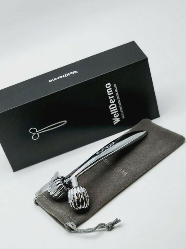 Роликовый массажёр для лица Wellderma