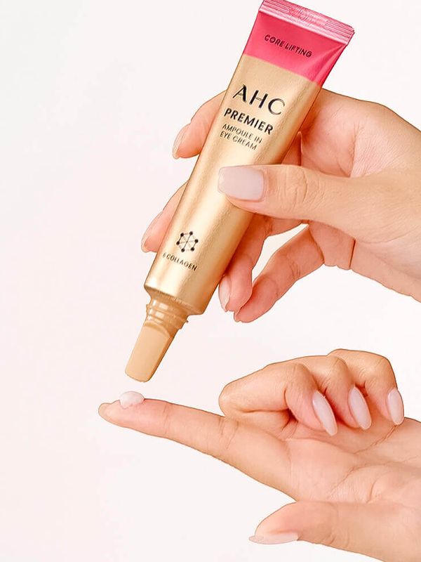 Питательный крем для век с коллагеном на основе розы AHC Premier Ampoule In Eye Cream 6 Collagen
