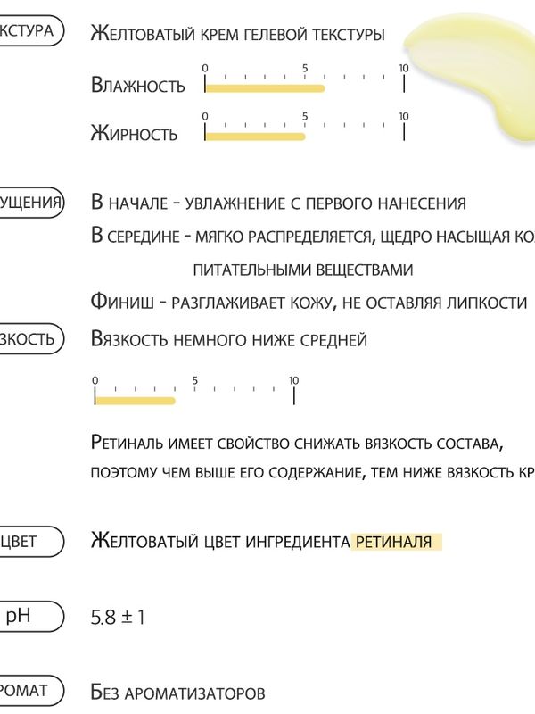 Укрепляющий крем с ретиналем Derma Factory
