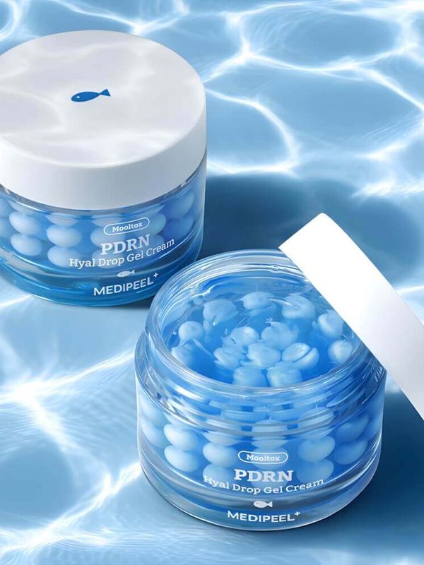 Капсульный крем с ПДРН для глубокого увлажнения MEDIPEEL Mooltox PDRN Hyal Drop Gel Cream