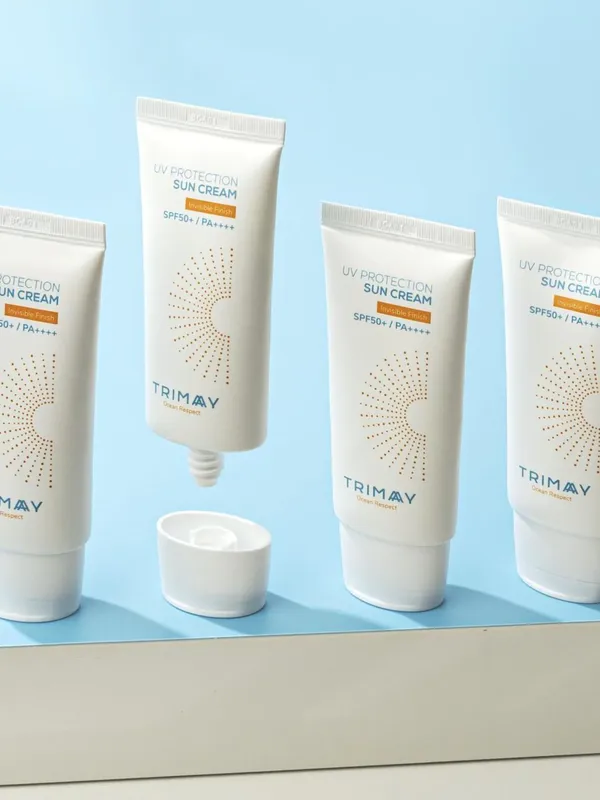Солнцезащитный крем с коллагеном и аминокислотами Trimay SPF50+ PA++++