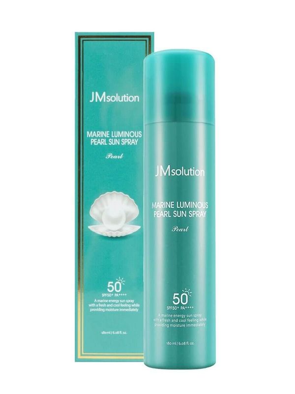 Солнцезащитный спрей с экстрактом жемчуга JMsolution SPF50+ PA+++