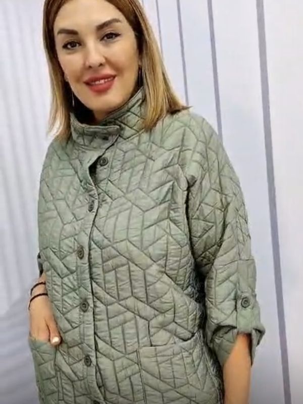 Vesta zelená háky Stella