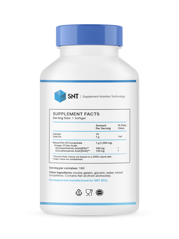 SNT Omega-3 Regular, 180 капсул