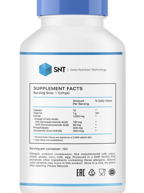 SNT Krill Oil, 180 капсул