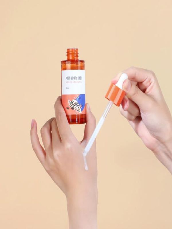 Ампула барьерная с чёрной соей и пантенолом Round Lab Soybean Panthenol Ampoule 50 ml