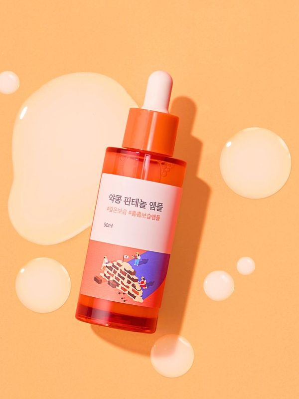 Ампула барьерная с чёрной соей и пантенолом Round Lab Soybean Panthenol Ampoule 50 ml
