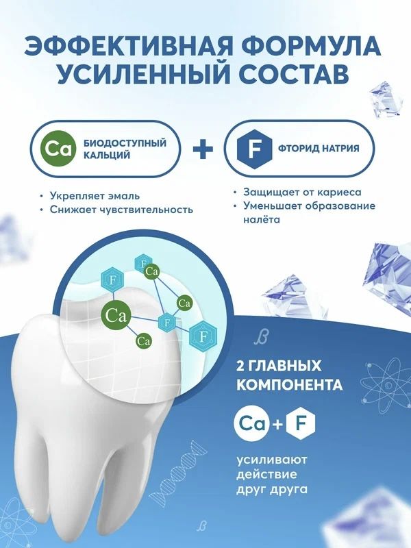 Детский фторгель для укрепления эмали PRESIDENT 3+, 45 г